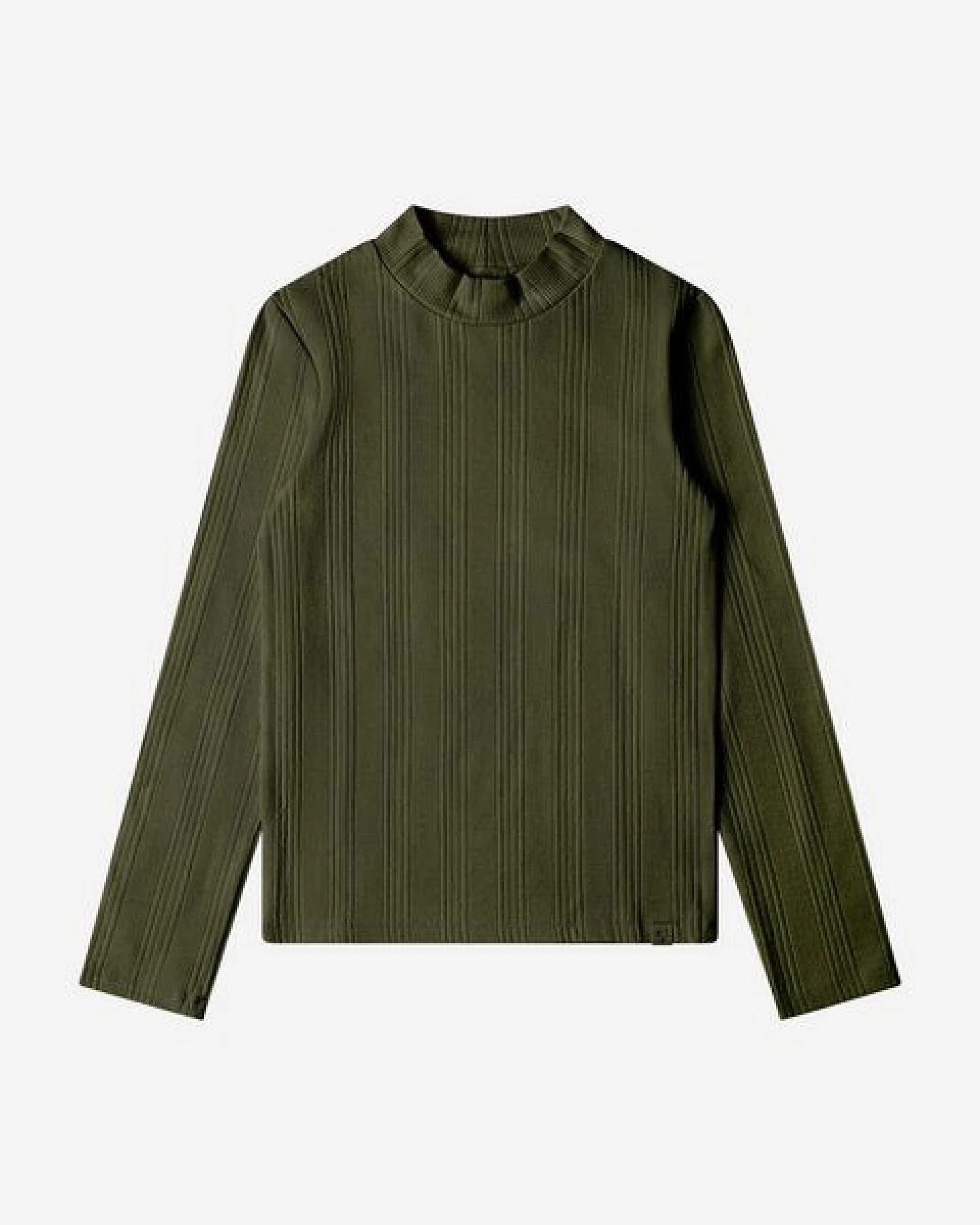 Matona Langarmshirt| Collared Rib Longsleeve – Ansicht 3