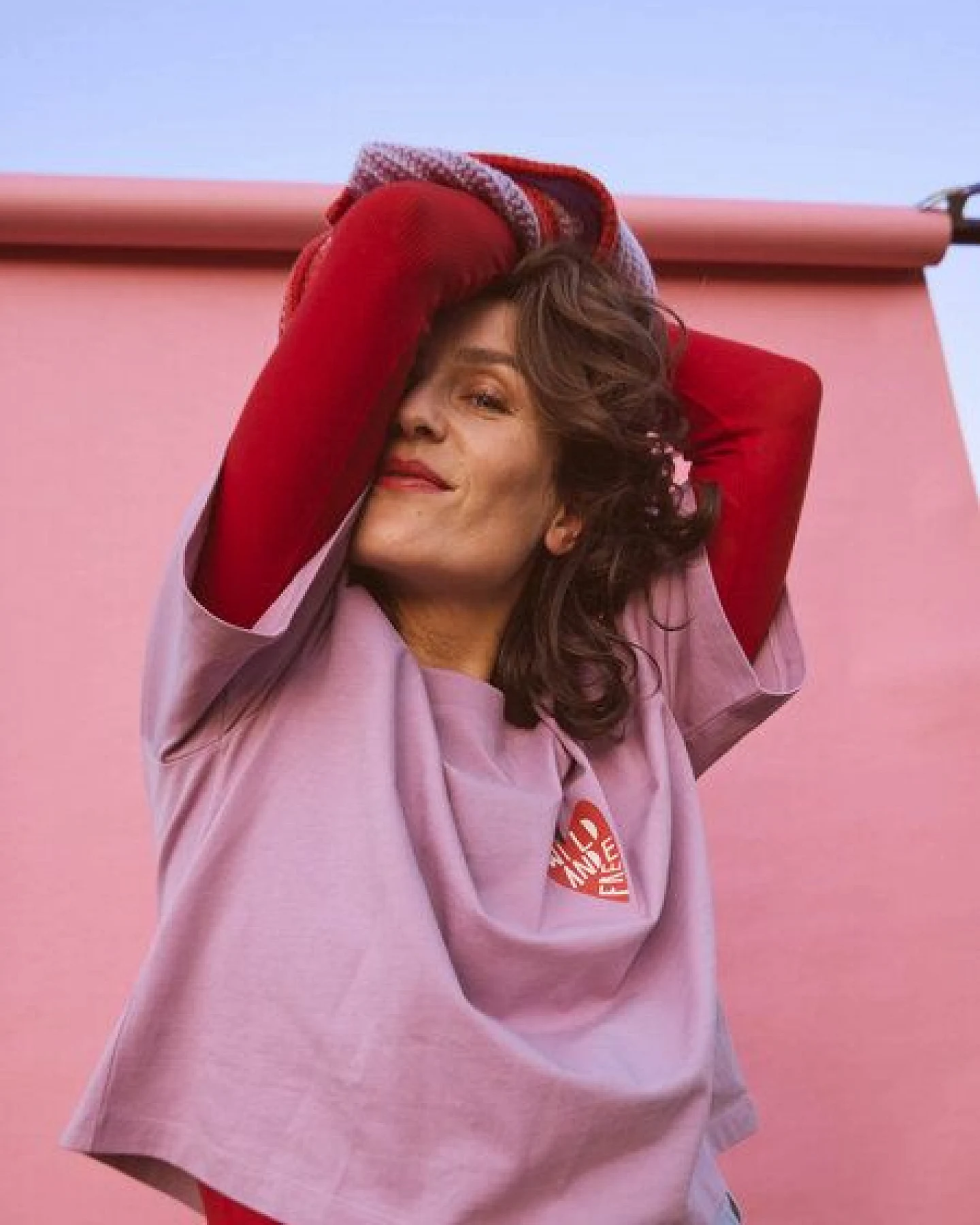 LANIUS Oversized Statementshirt (GOTS) aus Bio-Baumwolle – Ansicht 2