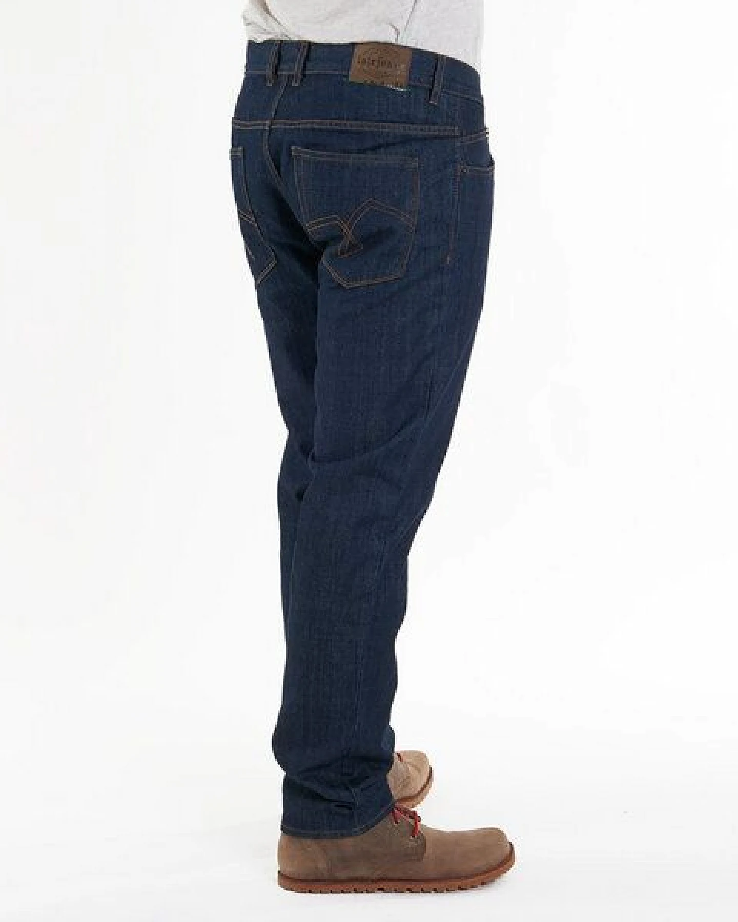 fairjeans dunkelblaue Jeans RELAXED NAVY aus 100% Bio-Baumwolle ohne Elasthan in leichter tapered Form – Ansicht 4