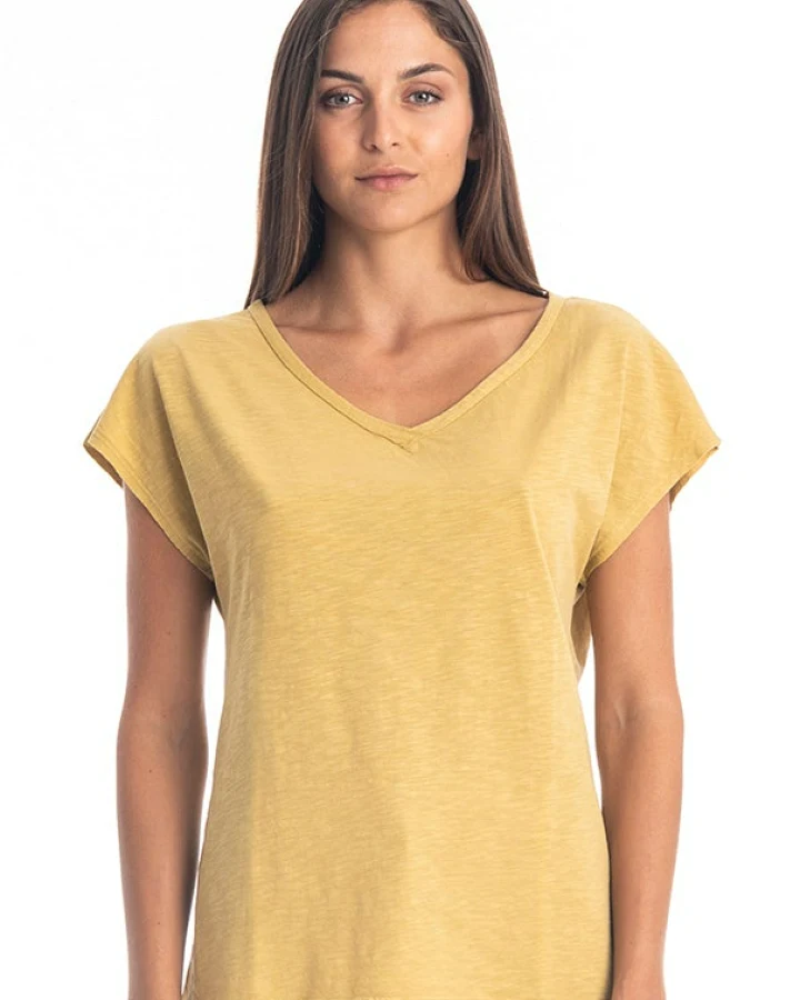 RAVENS VIEW IBIZA Damen vegan Top Arizona Gold