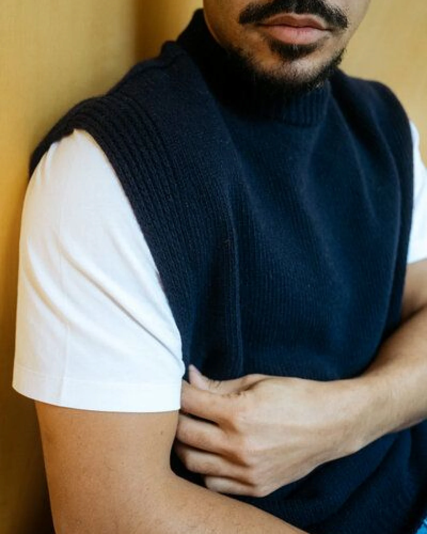 VESTERBRO – Woll-Pullunder (Unisex) aus 100% Merinowolle (GRS) von SALZWASSER – Ansicht 3