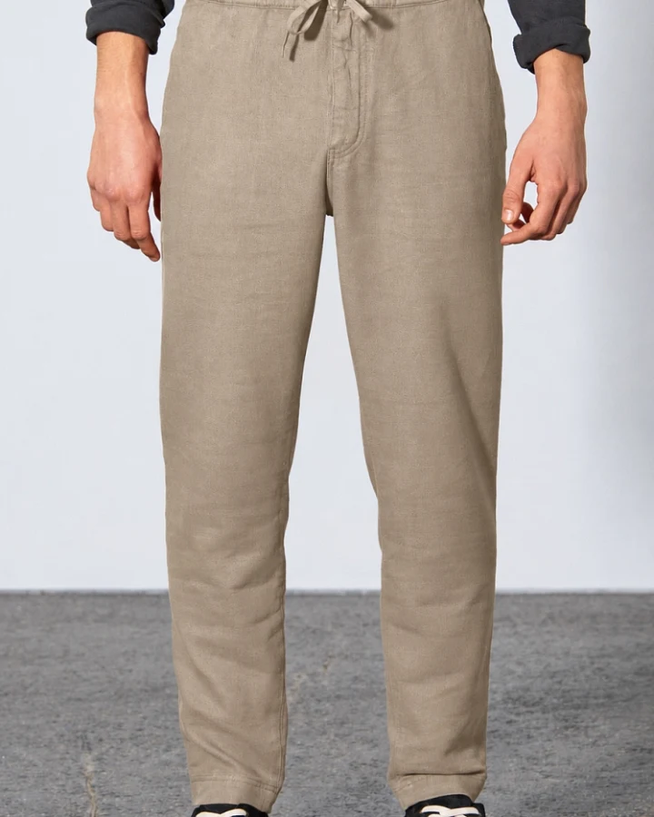 Hempage Herren vegan Hose Unisex Grit Beige