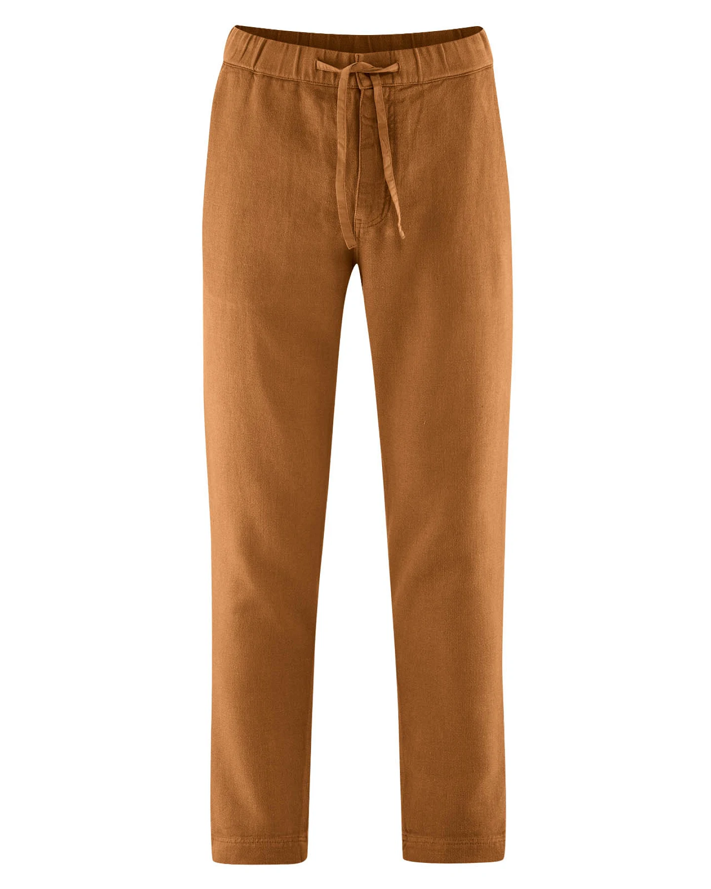Hempage Herren vegan Hose Unisex Mandelbraun – Ansicht 2