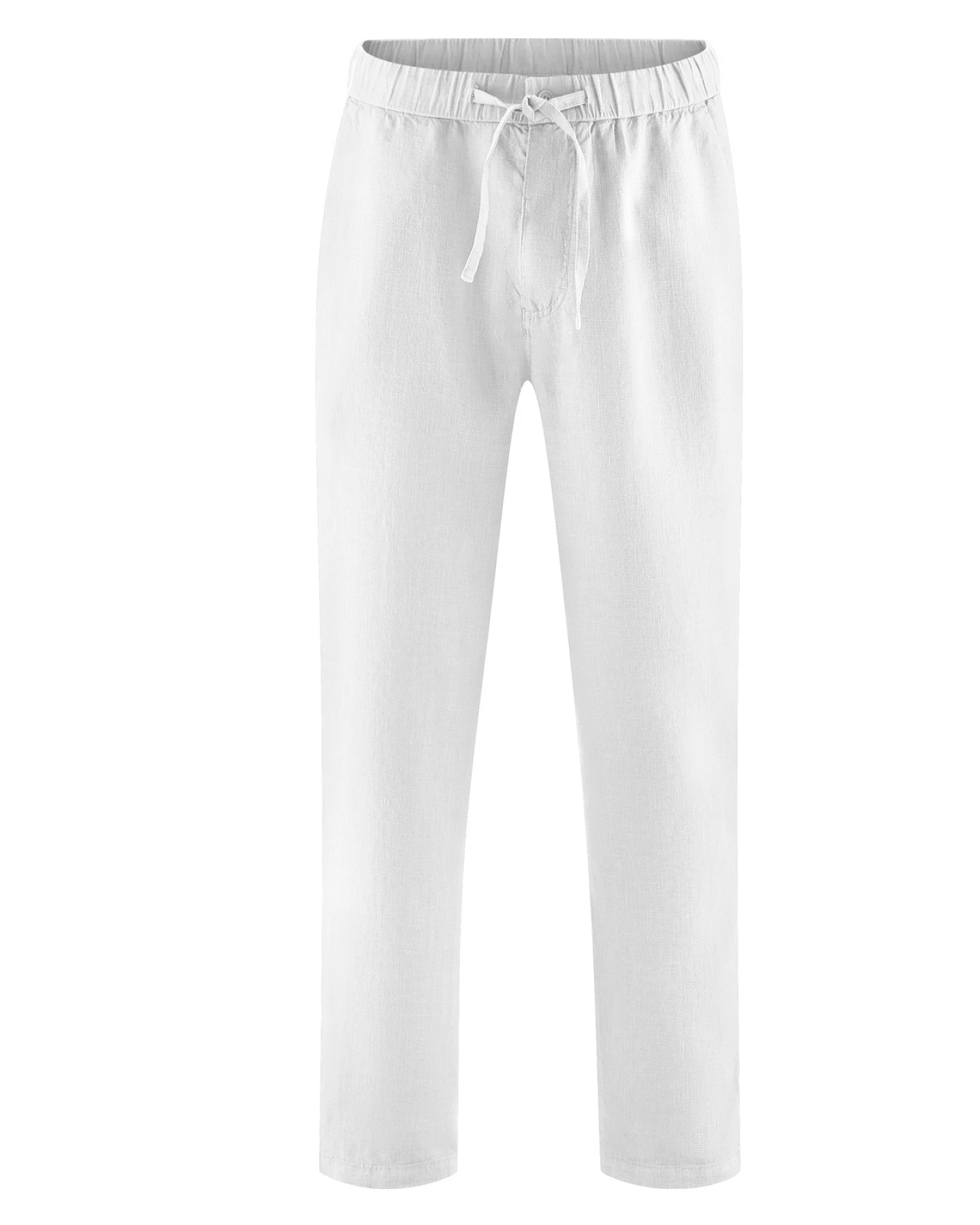 Hempage Herren vegan Hose Unisex Hanfhose Weiß – Ansicht 2