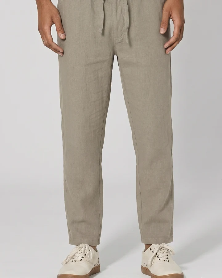 Hempage Herren vegan Hose Thistle Beige