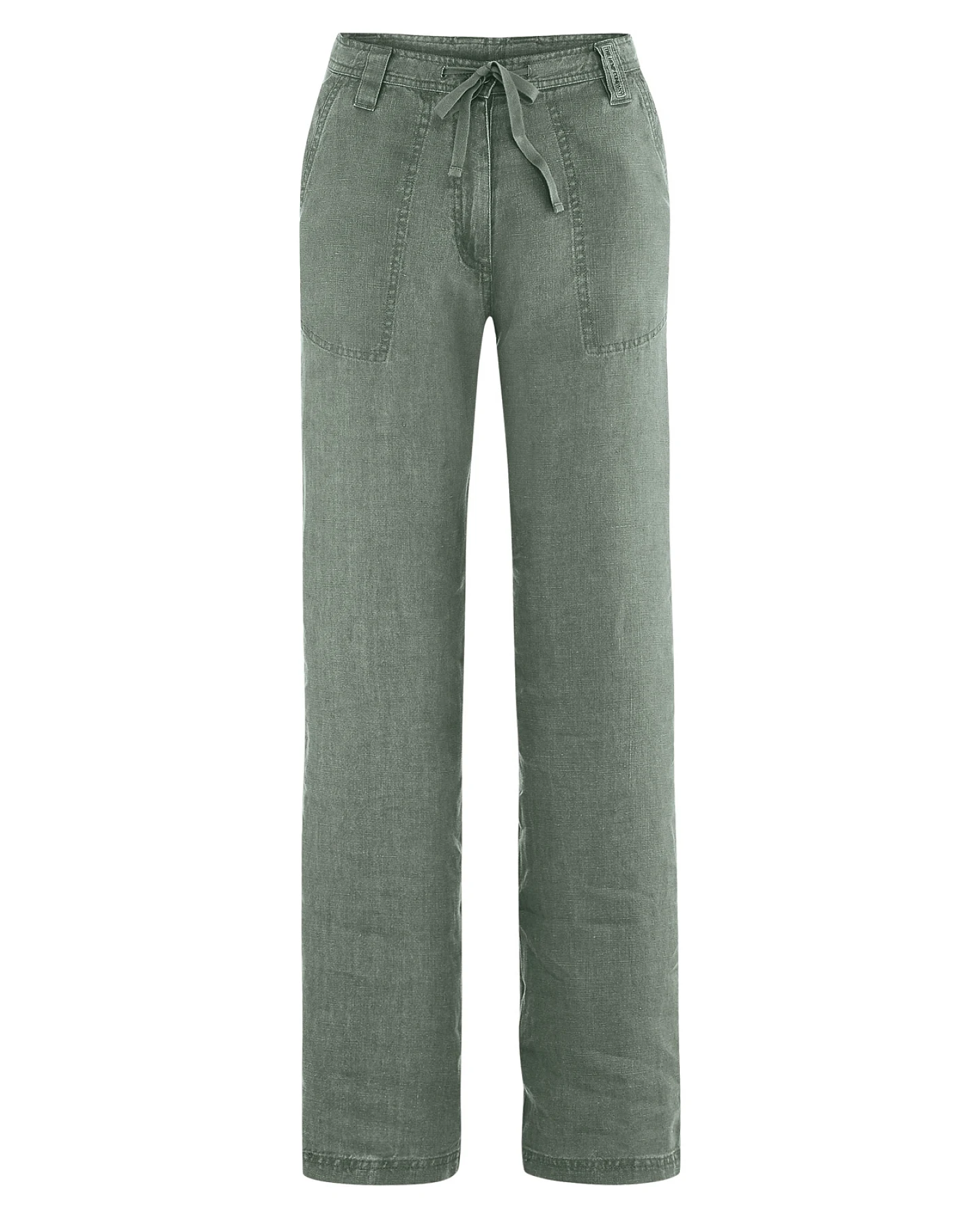 Hempage Damen vegan Hose Airy Summer Thymiangrün – Ansicht 2