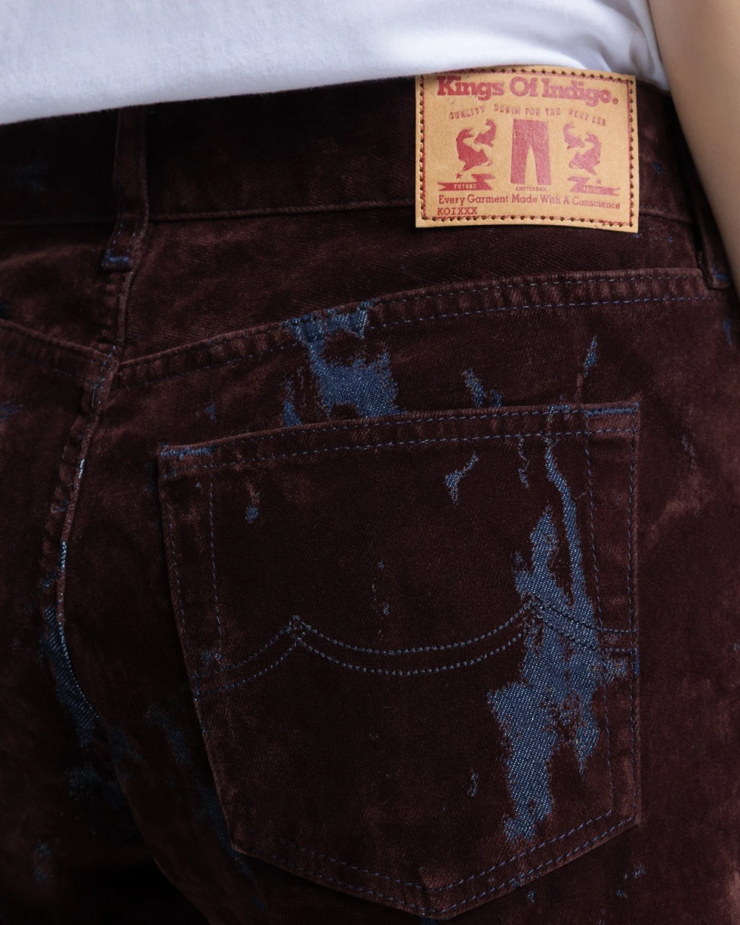 Hose Teruko Rot – Ansicht 4