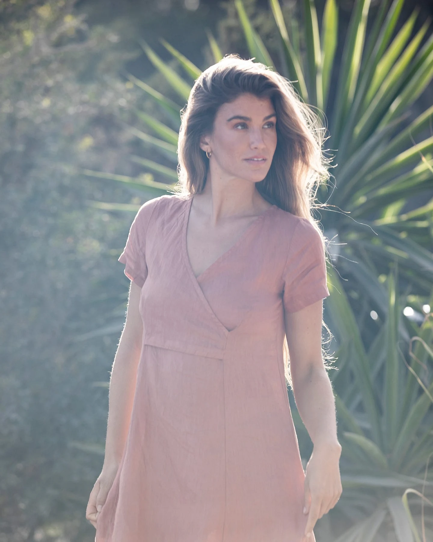 RAVENS VIEW IBIZA Damen vegan Kleid Bellagio Elegant Bronze – Ansicht 2