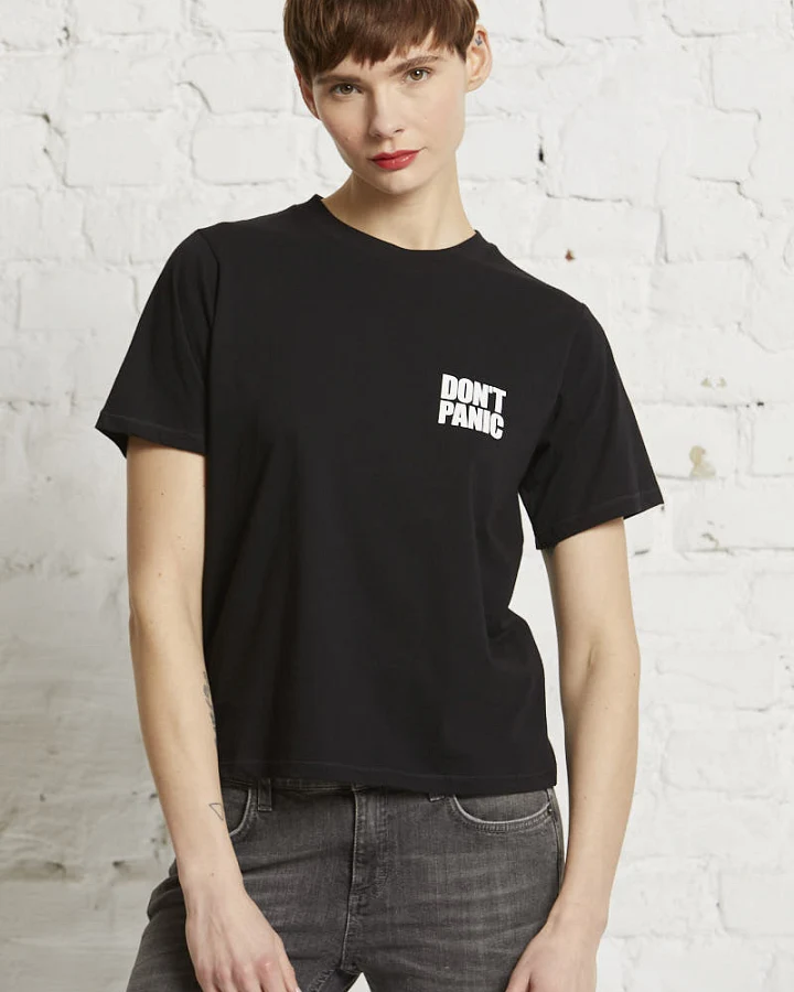 Tee don't panic small