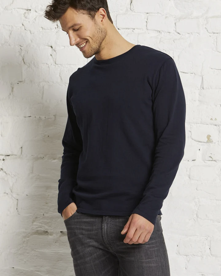 Core crewknit merino male