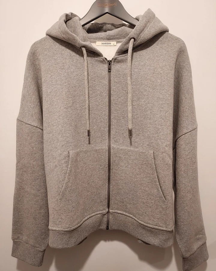 Soft sweat zip hoody