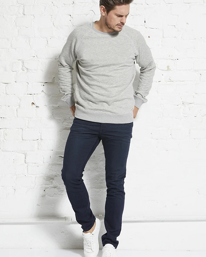 JEANS Steve slim overdye high flex