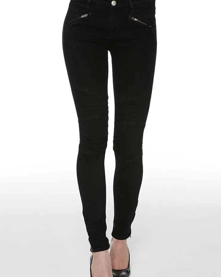 Zoe black overdye denim