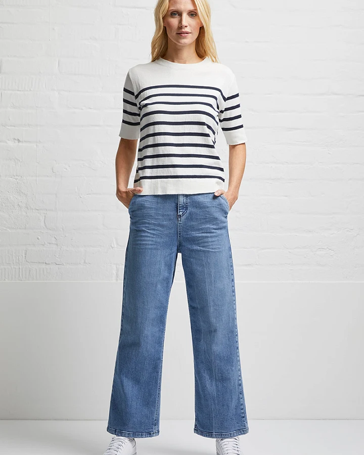 JEANS Audrey 7/8 eco bleach