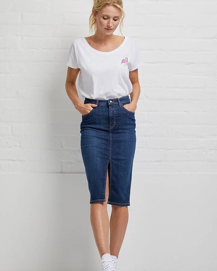 Denim skirt