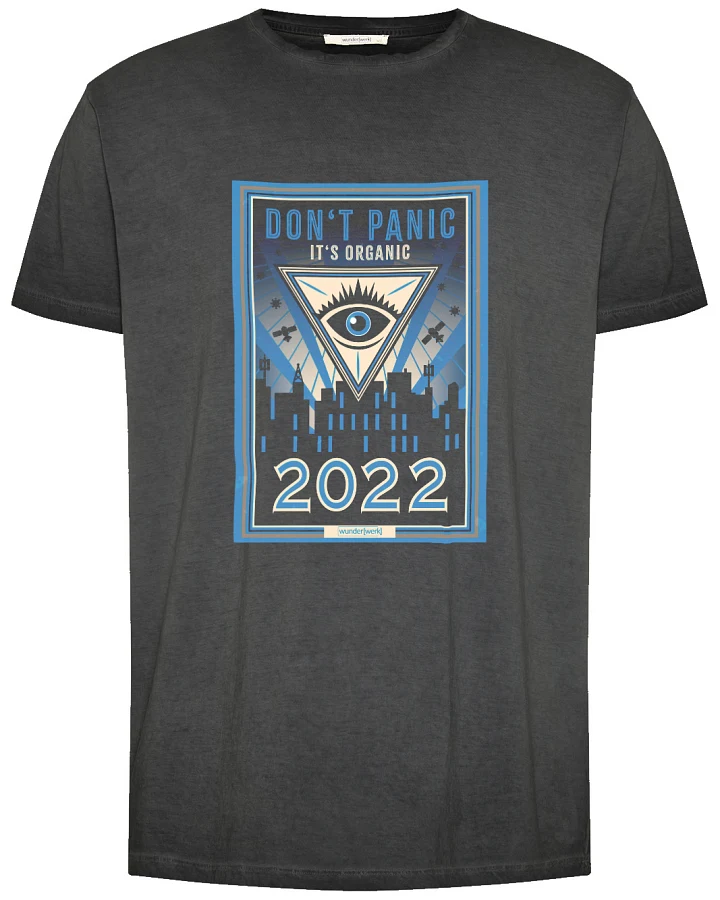 Tee don't panic 2022 male m.t.