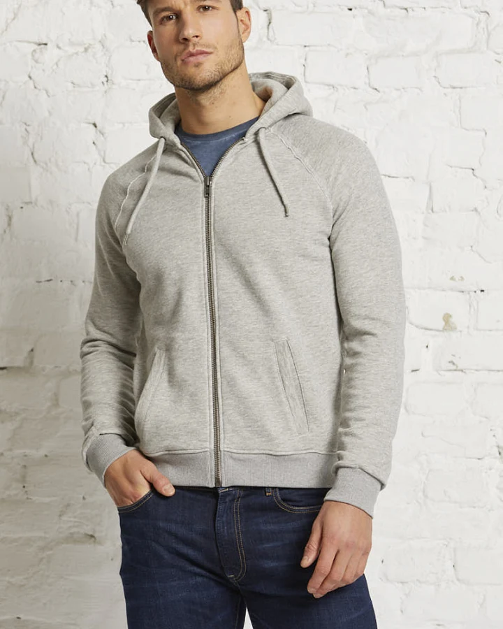 Soft Sweat heavy zip hoody