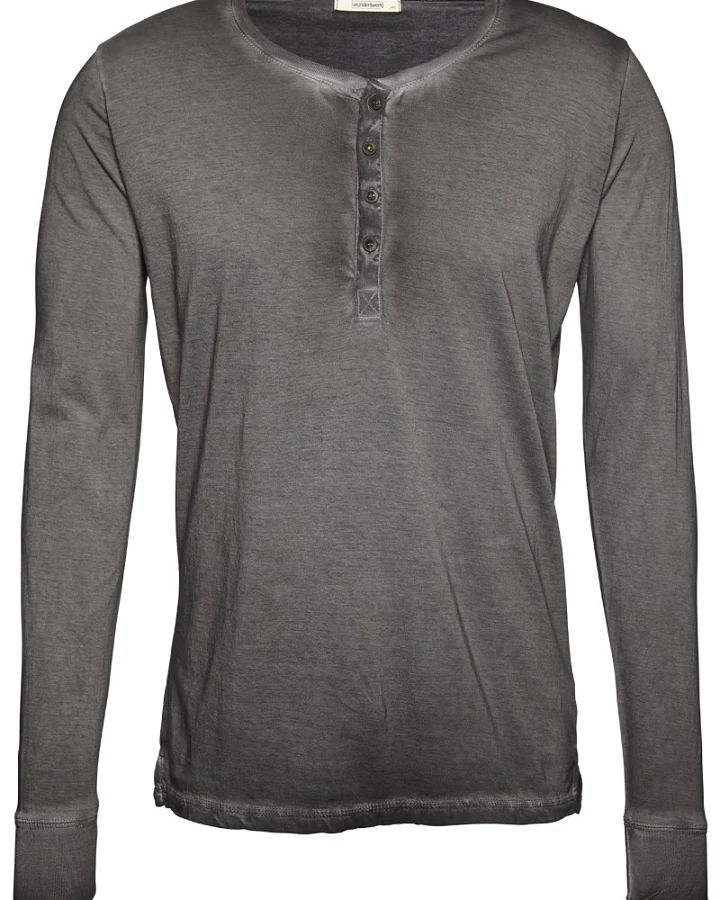 Henley male 1/1 mal tinto