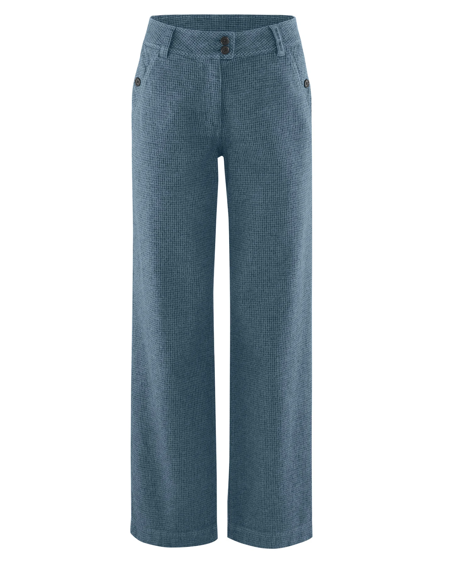 Hempage Damen vegan Hose Von Pepita Dove Bläulich Grau – Ansicht 2
