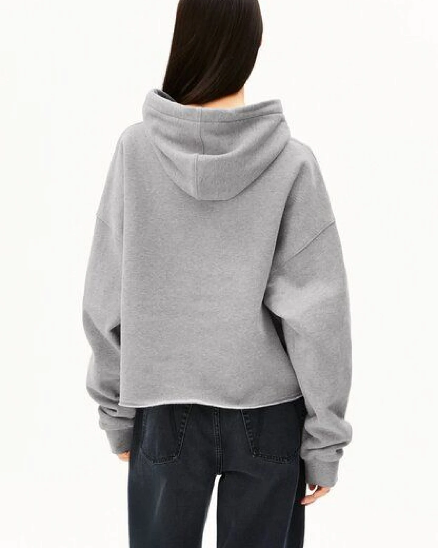 ARMEDANGELS ICONIC Å OPEN EDGE Damen Kapuzenpullover aus 100% Bio-Baumwolle – Ansicht 2