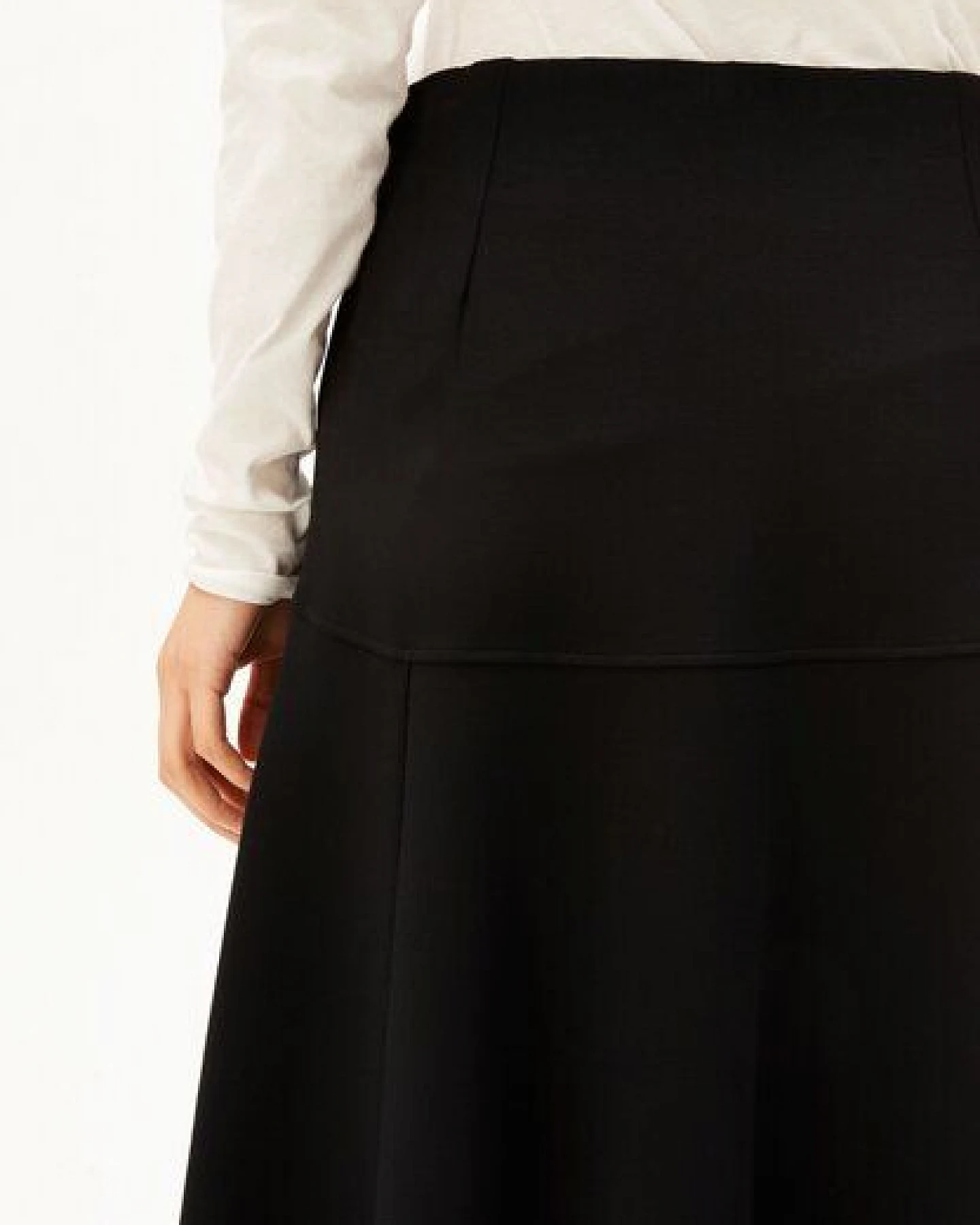 ARMEDANGELS PUNTO FLARED Damen Rock aus LENZING ECOVERO Viskose Mix – Ansicht 3