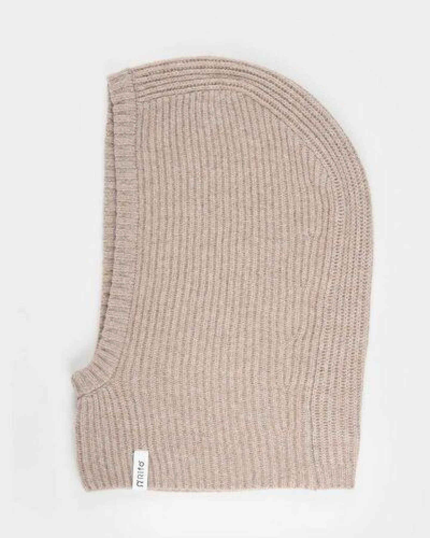 Rifò - Circular Fashion Made in Italy Kapuzenschal/ Balaclava aus Recycelter Kaschmirwolle – Ansicht 3