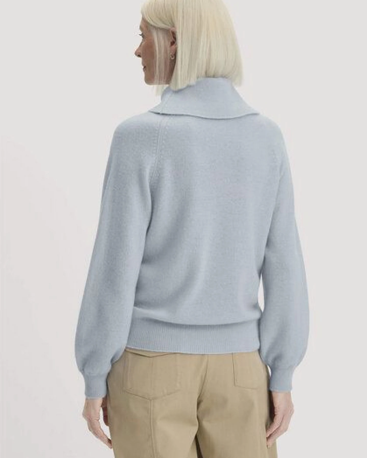 hessnatur Strick-Pullover Relaxed aus Cashmere mit Recyclinganteil – Ansicht 2