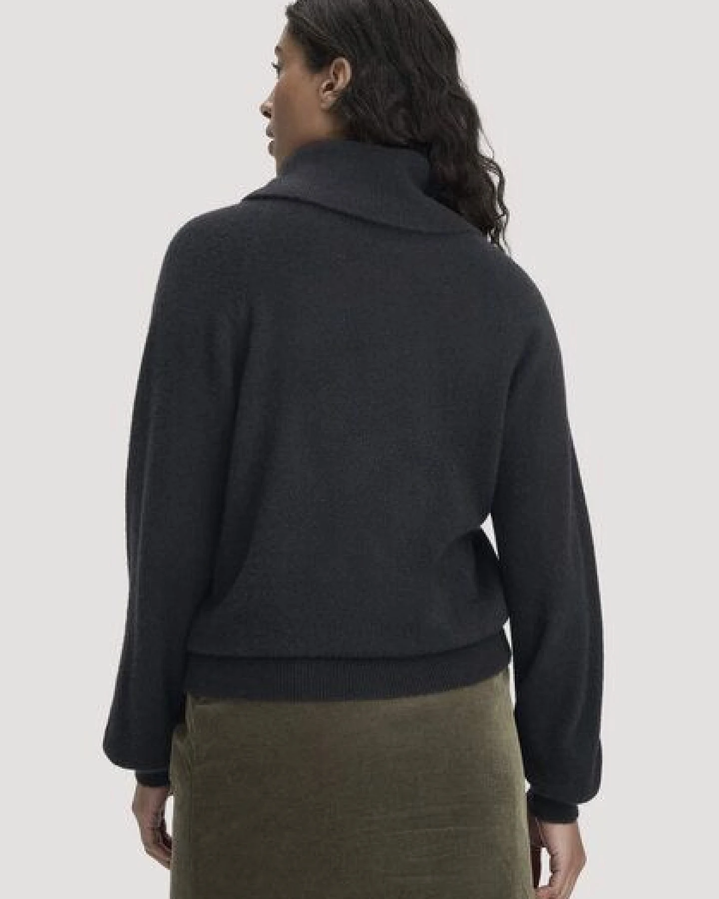 hessnatur Strick-Pullover Relaxed aus Cashmere mit Recyclinganteil – Ansicht 2