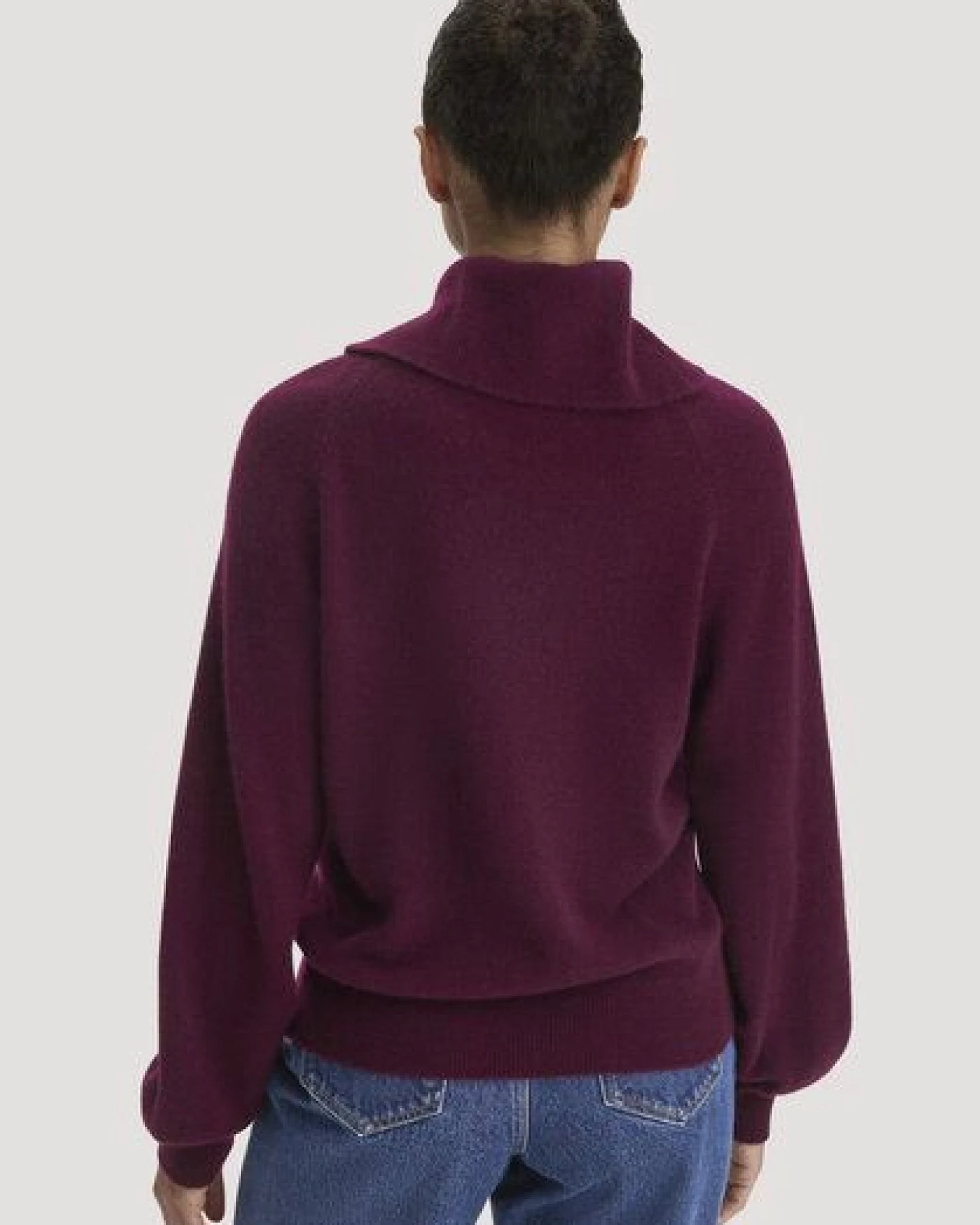 hessnatur Strick-Pullover Relaxed aus Cashmere mit Recyclinganteil – Ansicht 2