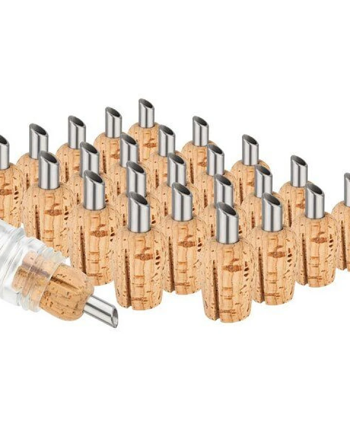 Kork-Deko 25er Set: Ausgießer aus Naturkork