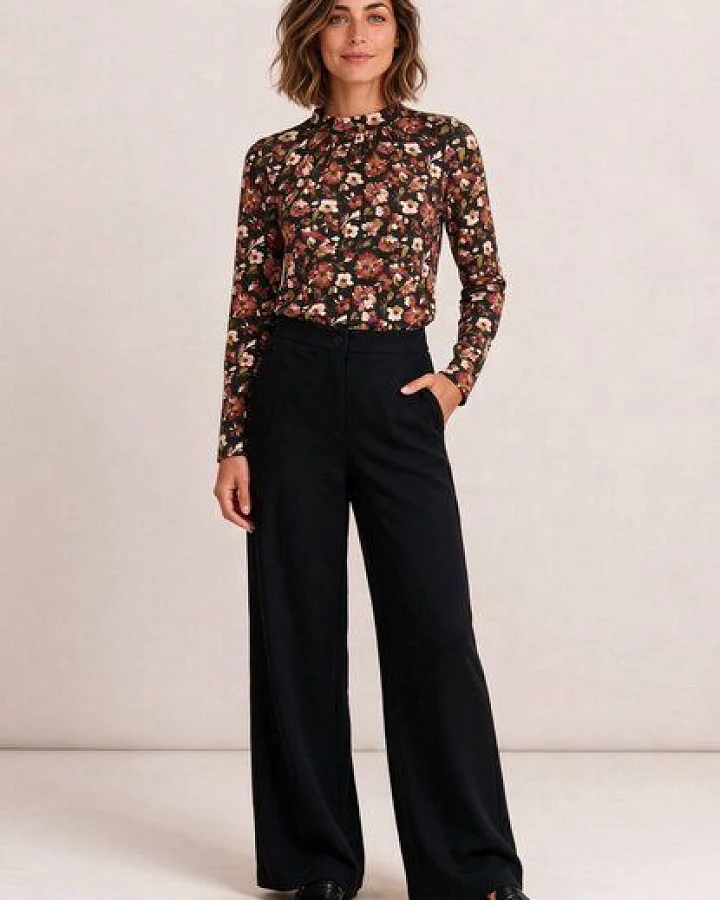 LANA wide Leg Hose, Modell Susana