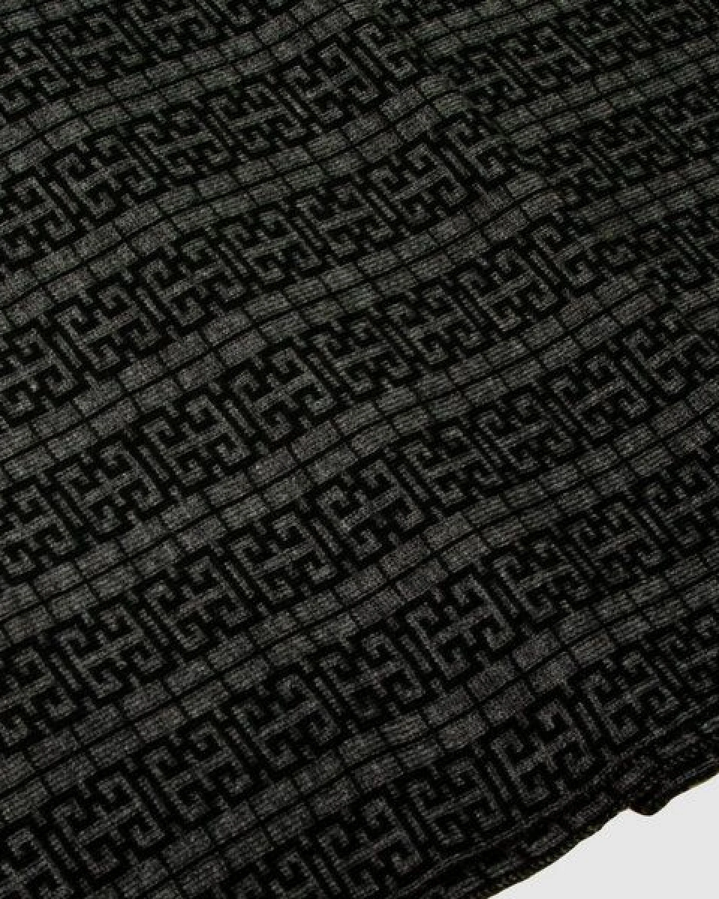 LANARTO slow fashion Schal Muster 'Peking' zweifarbig gestrickt aus mulesingfreier Merinowolle – Ansicht 2