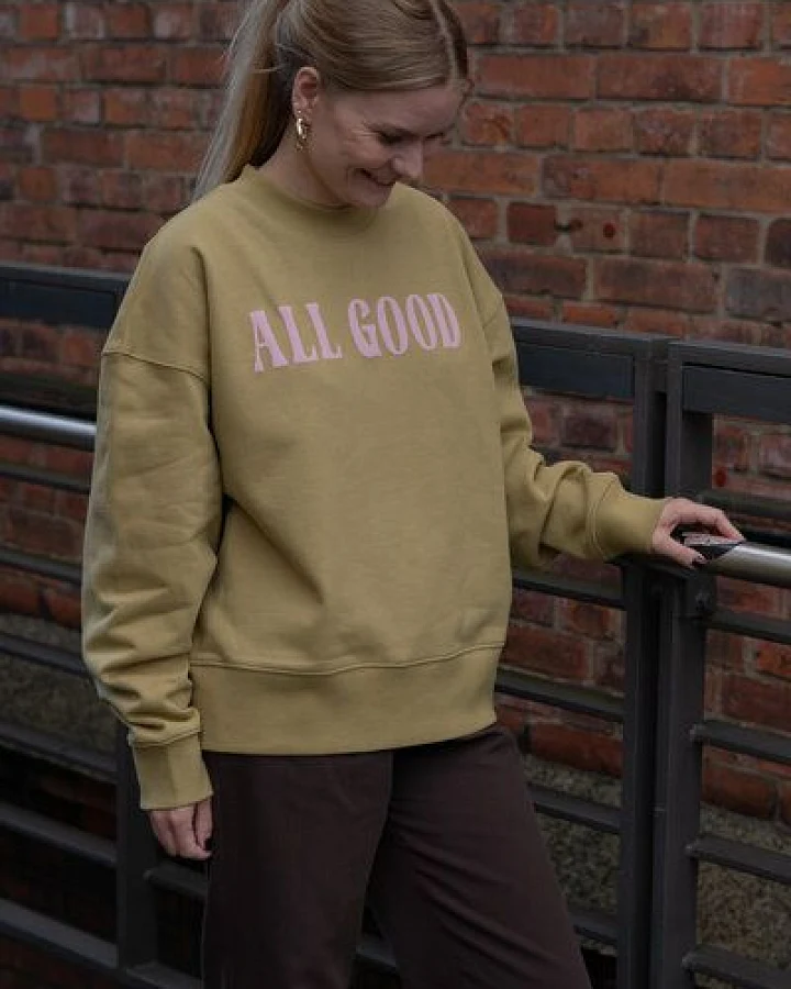 LITSCHI DESIGNS OVERSIZE ALL GOOD SWEATER