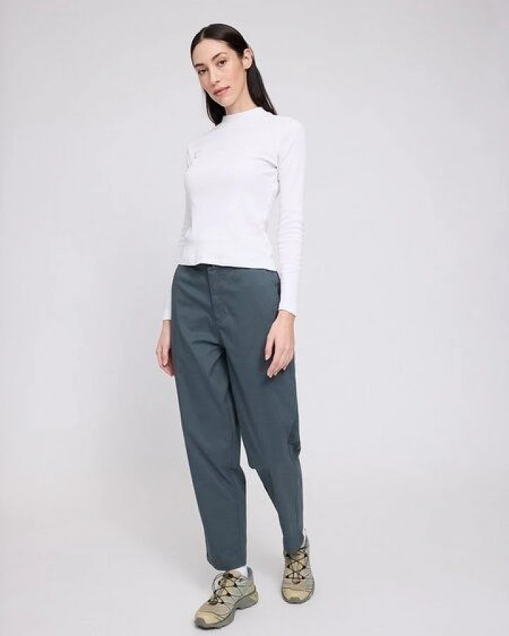 Mazine Damen Chino Hose aus 98% Bio-Baumwolle und 2% Elasthan