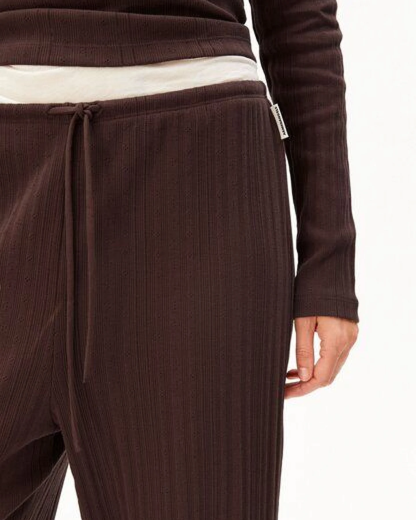 ARMEDANGELS POINTELLE PYJAMA Damen Pointelle Pyjama Hose aus 100% Bio-Baumwolle – Ansicht 3