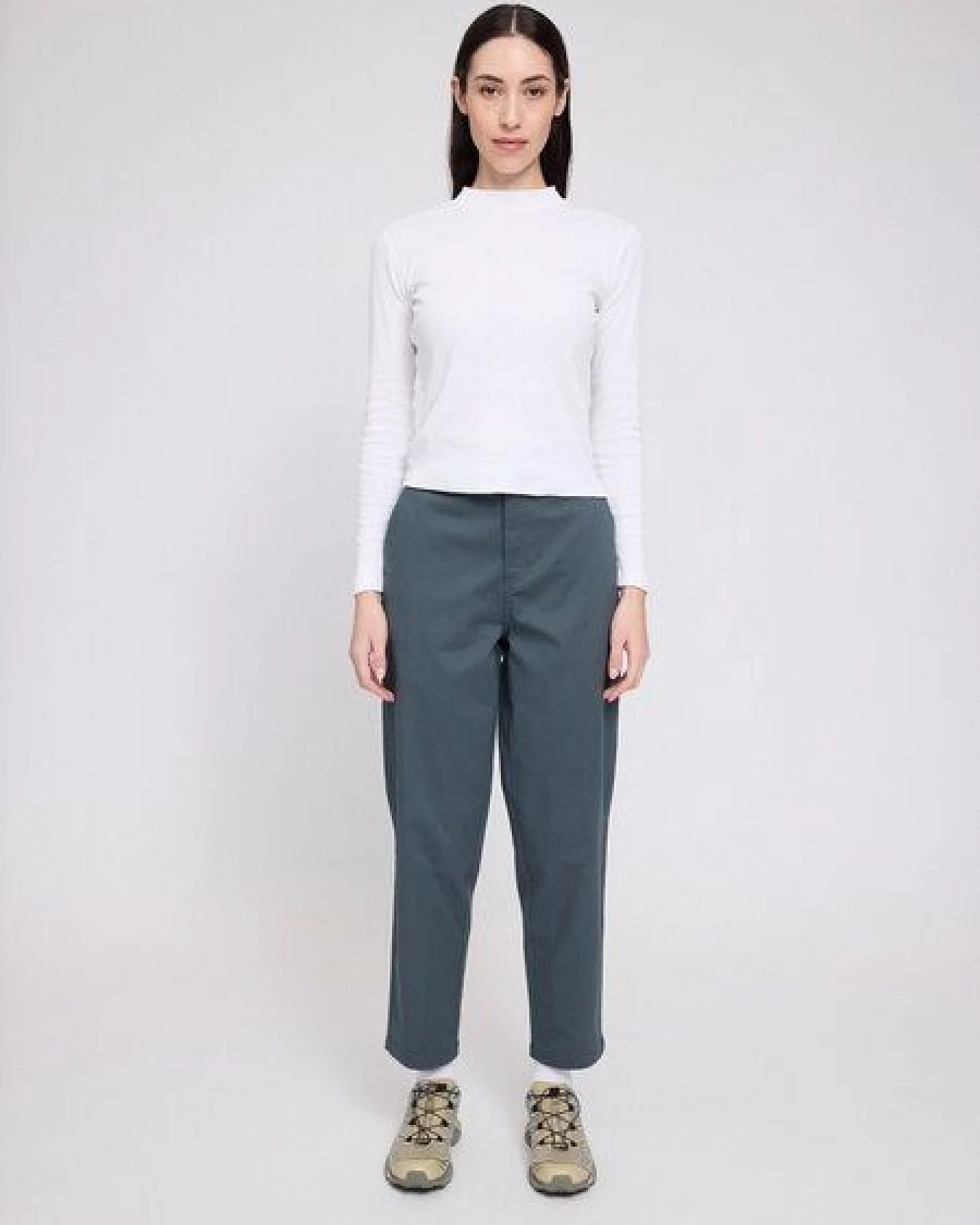 Mazine Damen Chino Hose aus 98% Bio-Baumwolle und 2% Elasthan – Ansicht 2