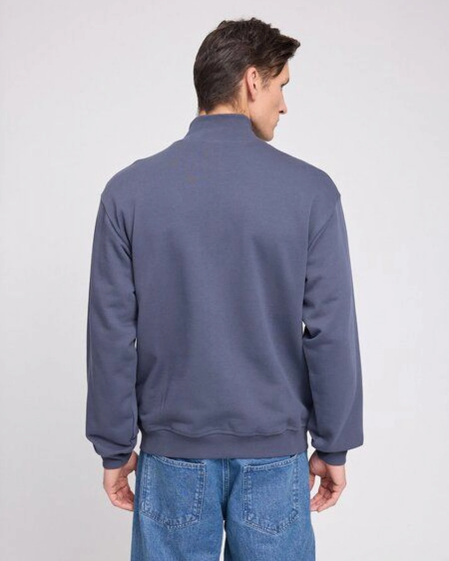 Mazine Herren Stehkragen Zipper mit aus 100% Bio-Baumwolle – Ansicht 3