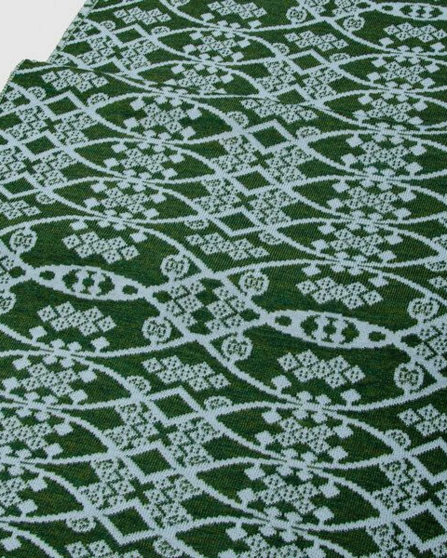LANARTO slow fashion Schal Muster 'Fusion' zweifarbig gestrickt aus mulesingfreier Merinowolle – Ansicht 2