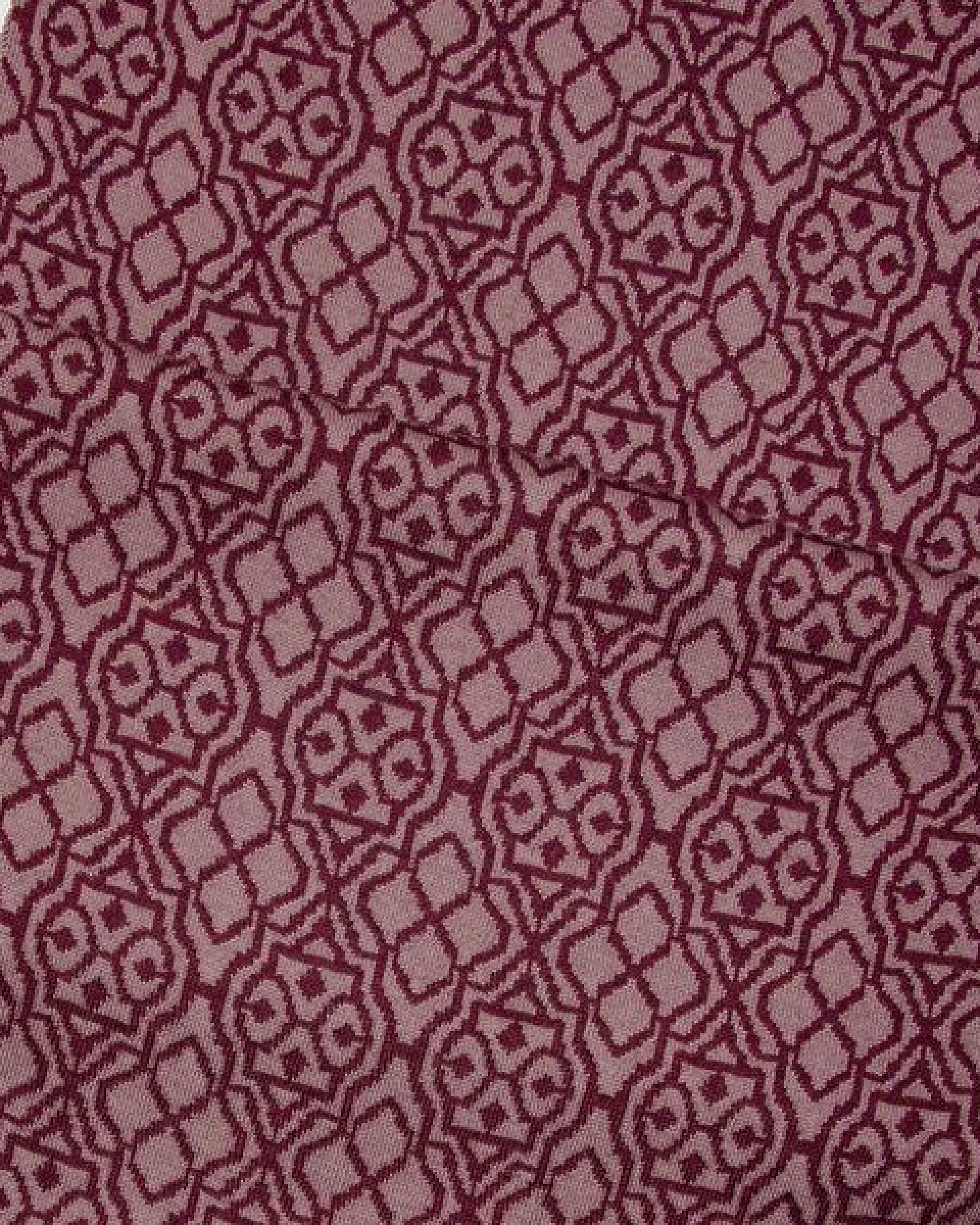 LANARTO slow fashion Schal Muster 'Netz' zweifarbig gestrickt aus mulesingfreier Merinowolle – Ansicht 2