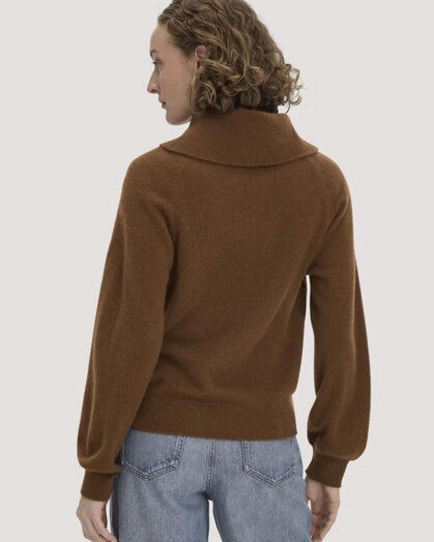 hessnatur Strick-Pullover Relaxed aus Cashmere mit Recyclinganteil – Ansicht 2