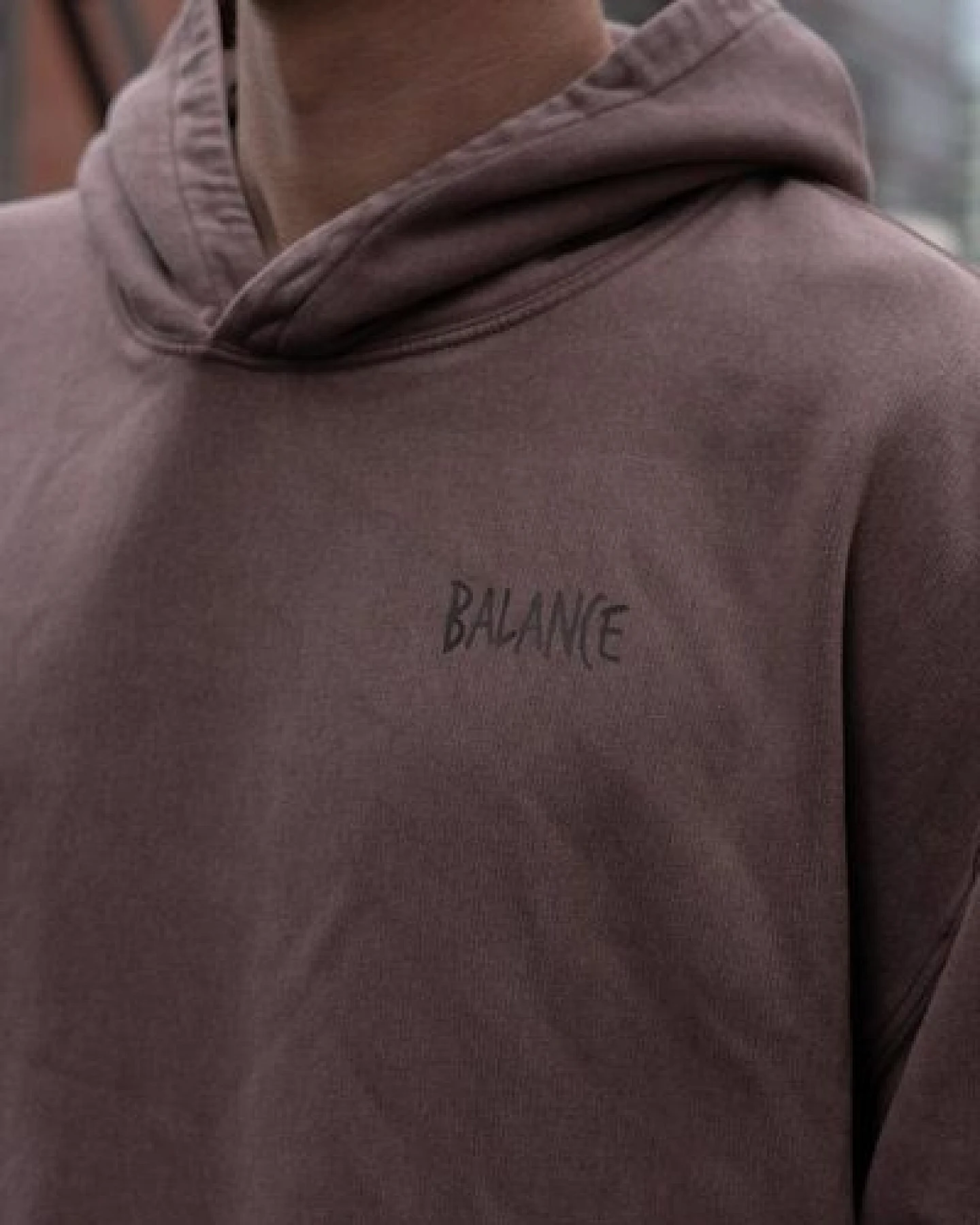 LITSCHI DESIGNS BALANCE HOODIE VINTAGE – Ansicht 2