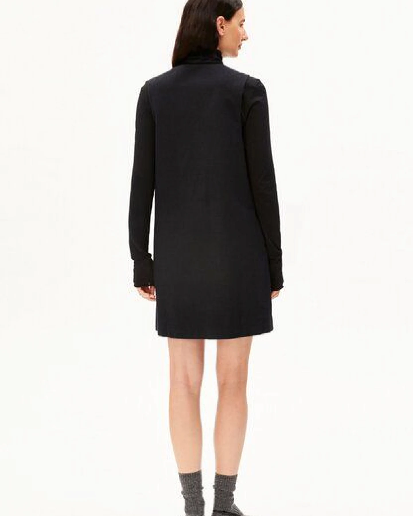 ARMEDANGELS HERRINGBONE PINAAFO Damen Kleid aus Bio-Baumwoll Mix – Ansicht 2