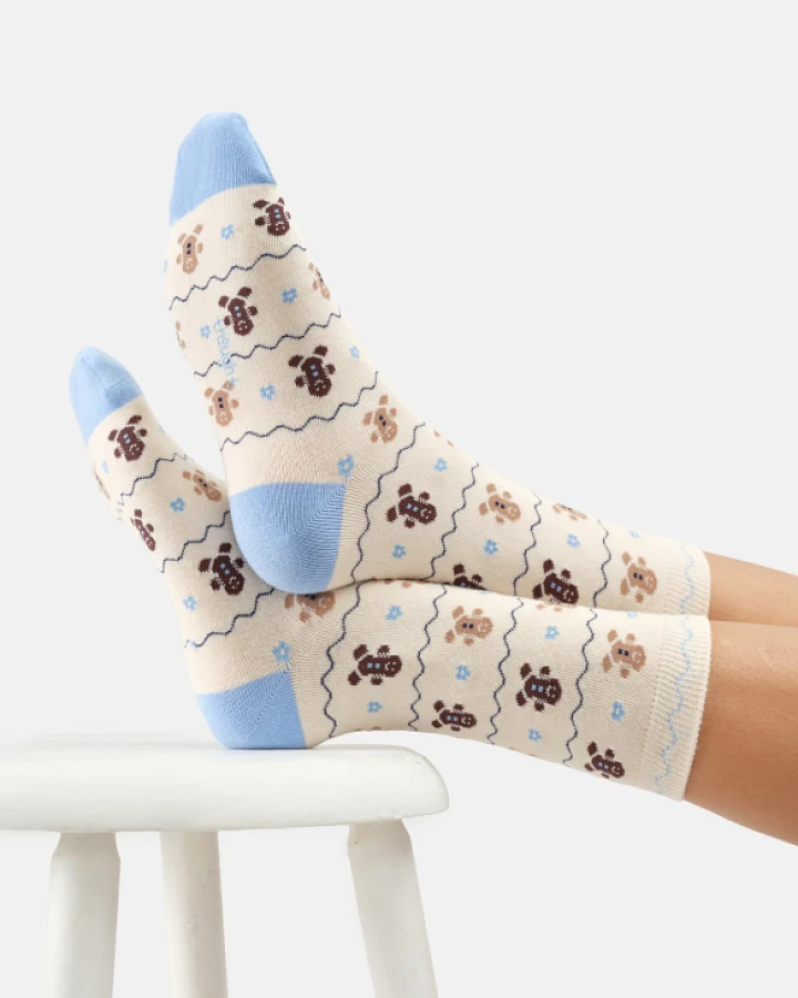 Socken Modell: Sweet & Spice Gingerbread