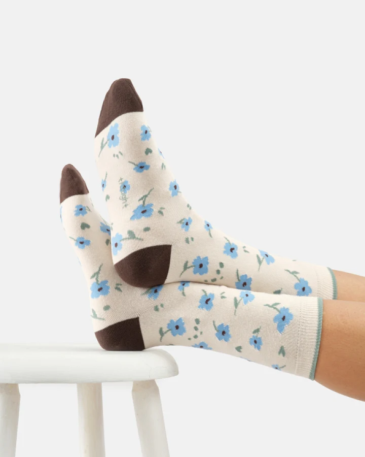 Socken Modell: Simple Posy