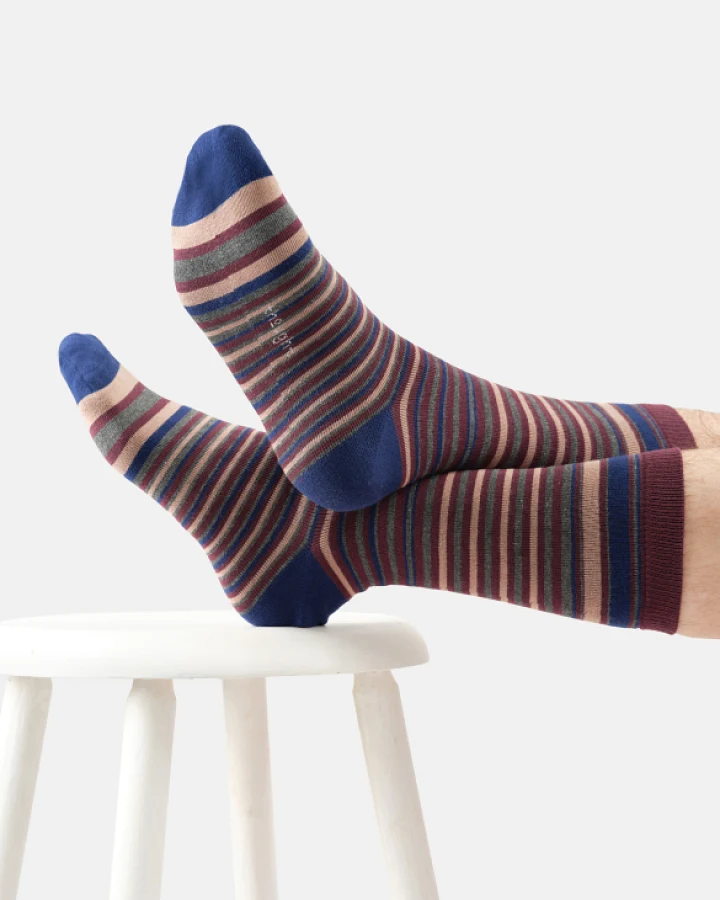 Socken Modell: Classic Linear Stripe