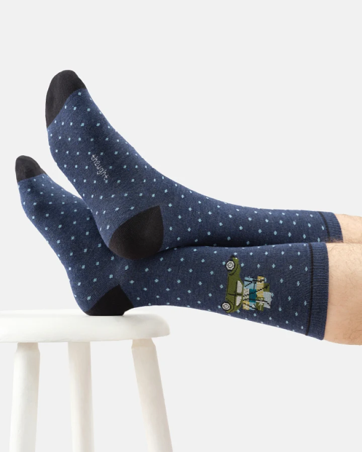 Socken Modell: Driving Home for Christmas