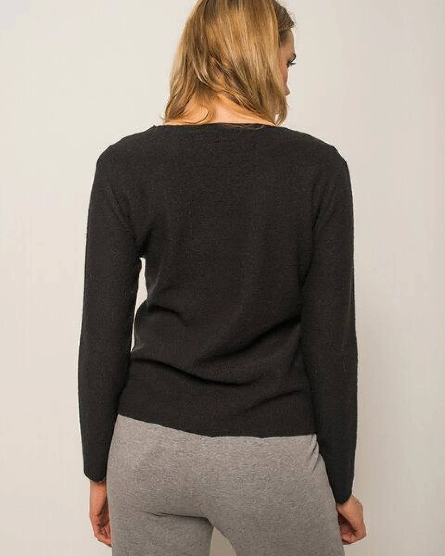 Alma & Lovis Pullover in Walkstoff aus reiner Bio-Wolle – Ansicht 3