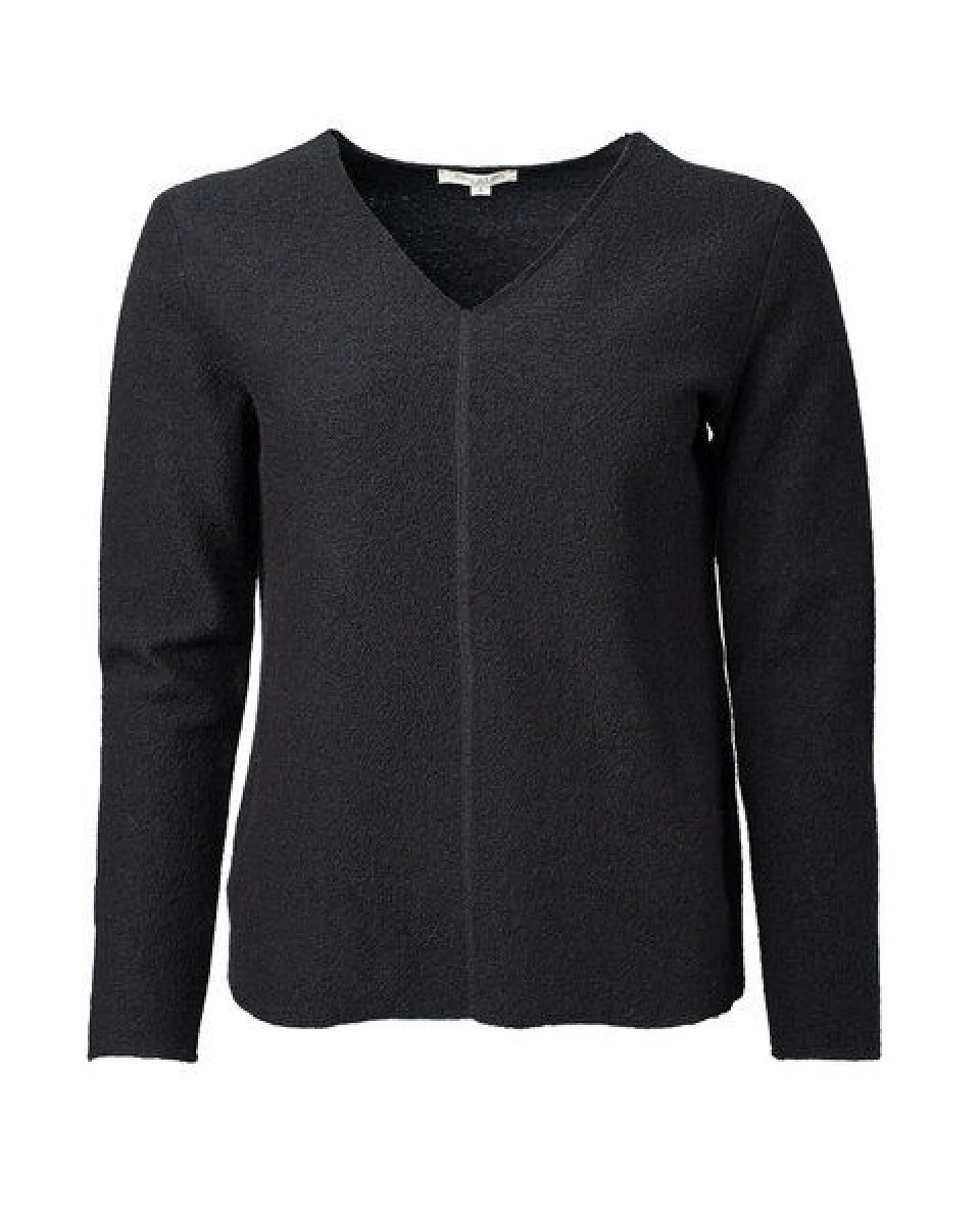 Alma & Lovis Pullover in Walkstoff aus reiner Bio-Wolle – Ansicht 2