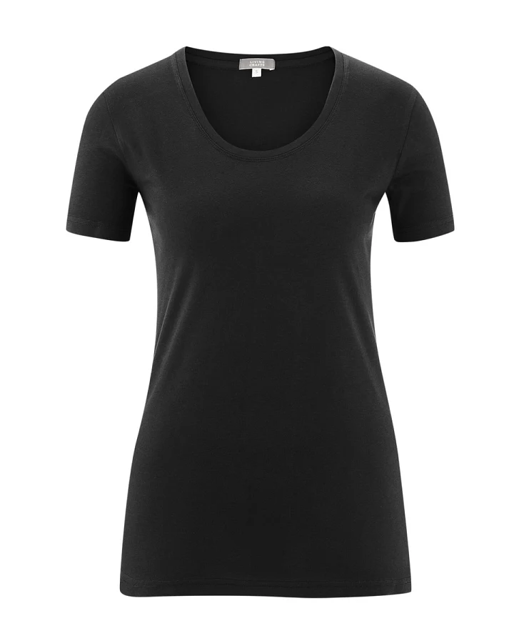 Damen T-Shirt Schwarz