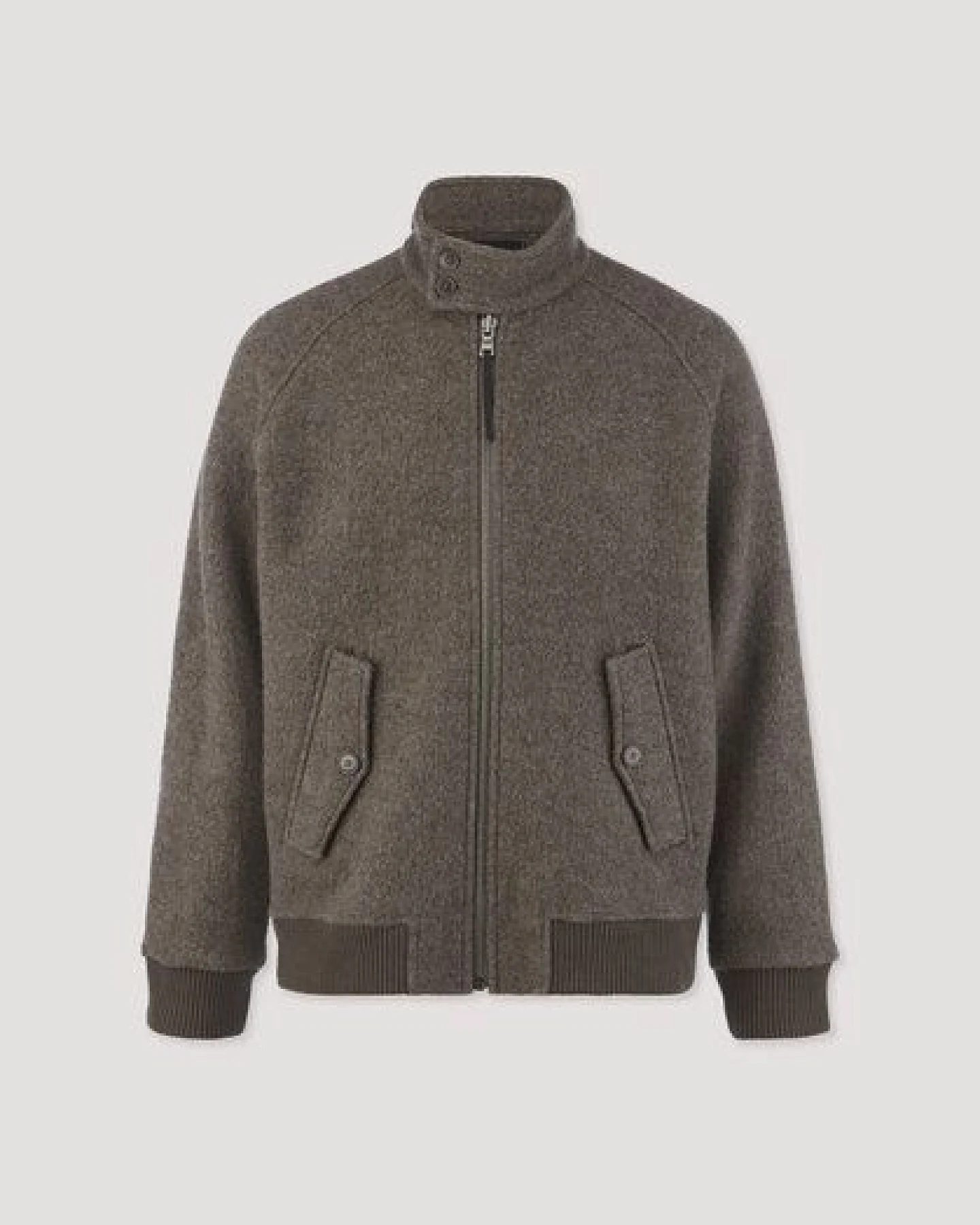 hessnatur Harrington Walk Jacke Regular aus reiner Bio-Merinowolle – Ansicht 4